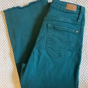 Judy Blue wide legged teal jeans